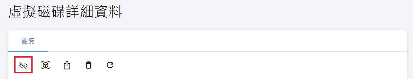 Virtual volume disconnect
