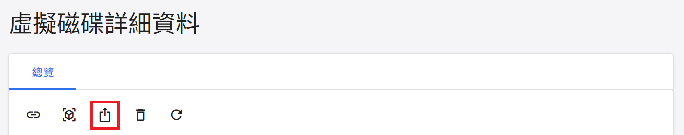 Virtual volume export