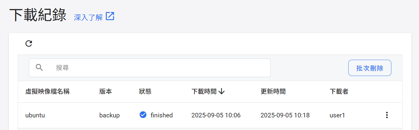 Download Record